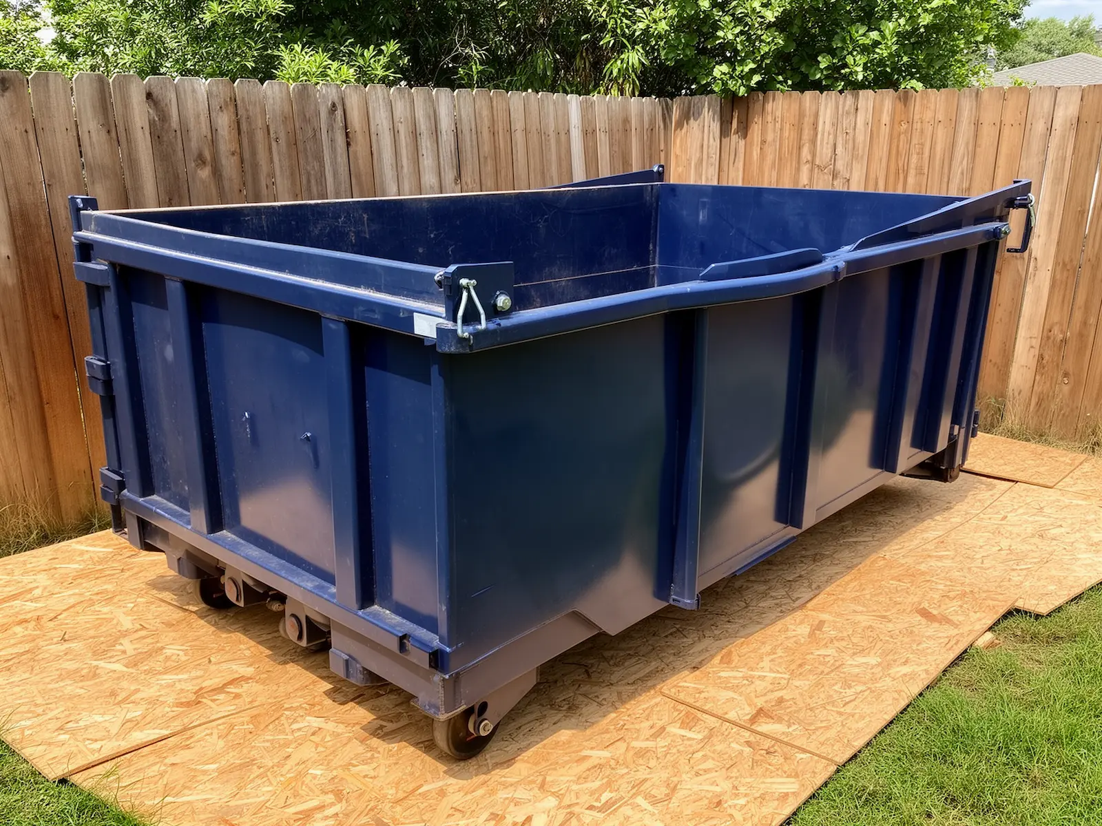 Roll-off dumpster from Triple C Dumpster Rental LLC in Cambridge, MA